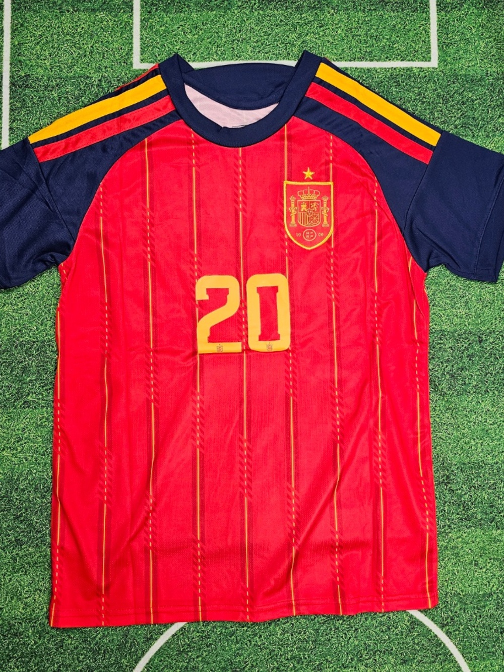 España Adult Soccer Jersey/ España PEDRI #20 Adult T-shirt